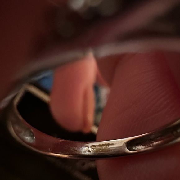 Princess ring half carat. - Picture 10 of 12